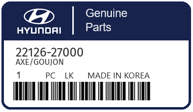 HYUNDAI - 22126-27000 AXE/GOUJON