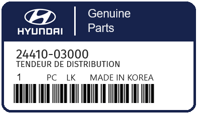 HYUNDAI - 24410-03000 TENDEUR DE DISTRIBUTION