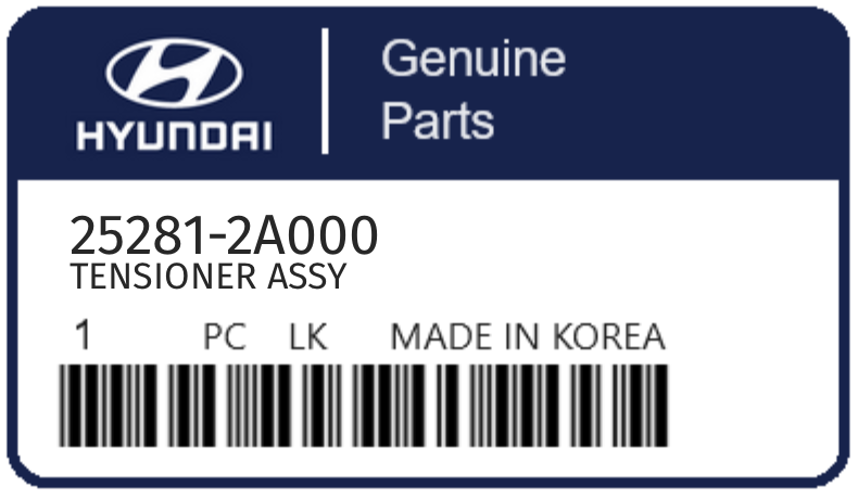 HYUNDAI - 25281-2A000 TENSIONER ASSY