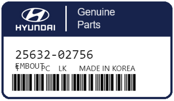 HYUNDAI - 25632-02756 EMBOUT