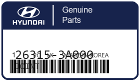 HYUNDAI - 26315-3A000 JOINT