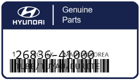 HYUNDAI - 26836-41000 TUBE/TUYAU/DURITE