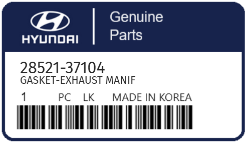 HYUNDAI - 28521-37104 GASKET-EXHAUST MANIF