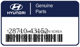 HYUNDAI - 28710-43152 PIPE/COLLECTEUR