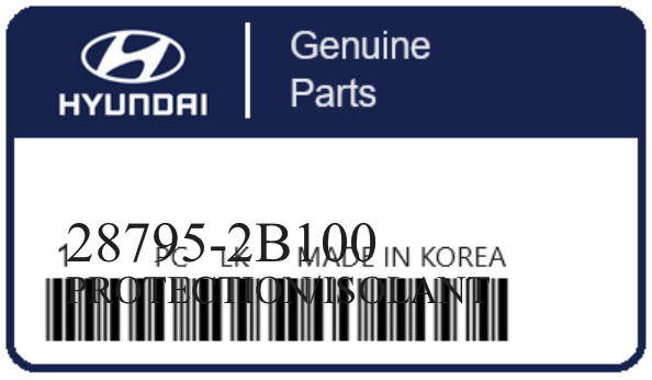 HYUNDAI - 28795-2B100 PROTECTION/ISOLANT