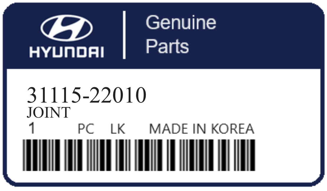 HYUNDAI - 31115-22010 JOINT
