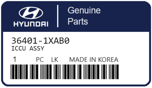 HYUNDAI - 36401-1XAB0 ICCU ASSY