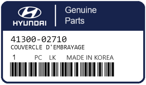 HYUNDAI - 41300-02710 COUVERCLE D'EMBRAYAGE
