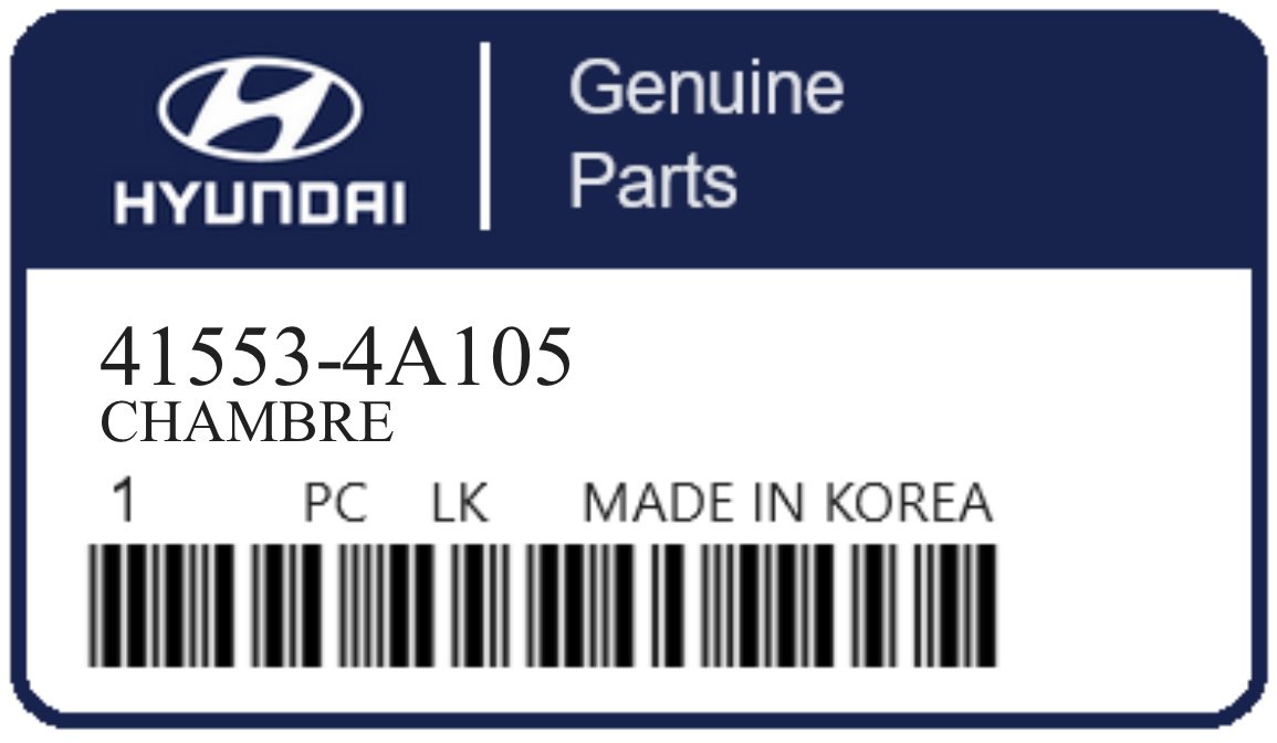 HYUNDAI - 41553-4A105 CHAMBRE