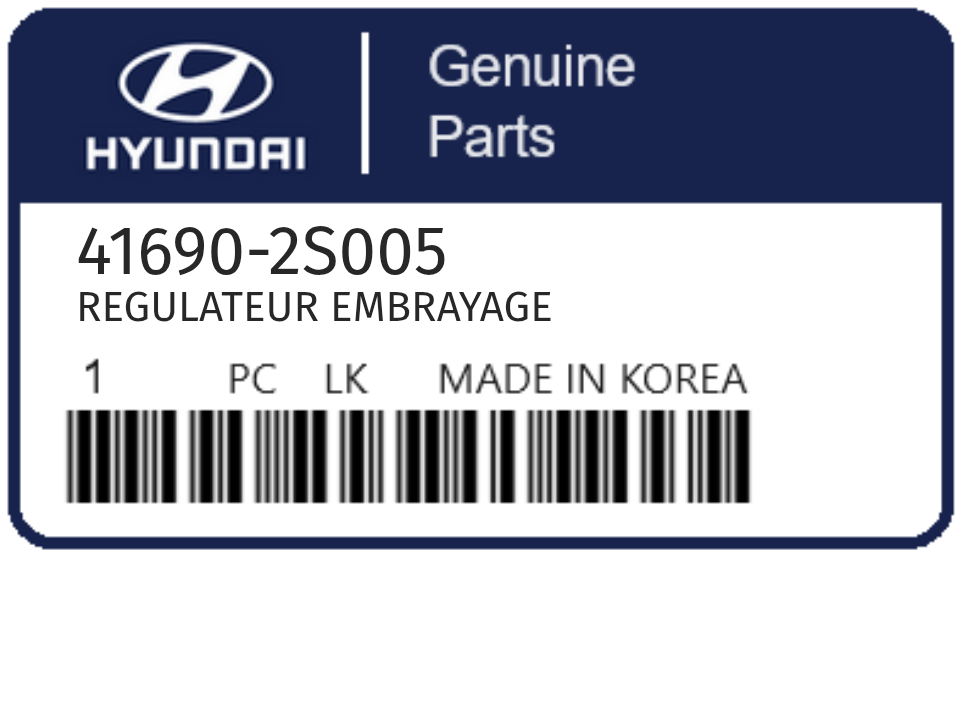HYUNDAI - 41690-2S005 REGULATEUR EMBRAYAGE