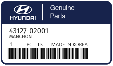HYUNDAI - 43127-02001 MANCHON