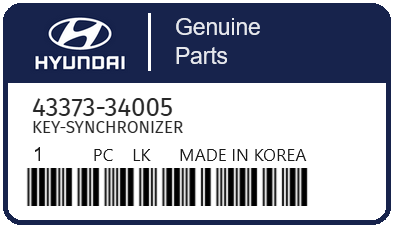 HYUNDAI - 43373-34005 KEY-SYNCHRONIZER