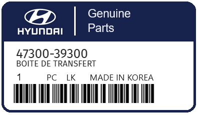 HYUNDAI - 47300-39300 BOITE DE TRANSFERT