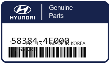 HYUNDAI - 58384-4F000 RESSORT