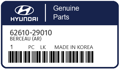 HYUNDAI - 62610-29010 BERCEAU (ar)