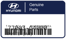 HYUNDAI - 77003-G4000 PORTE (ar)