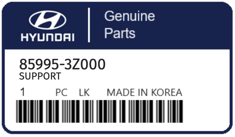 HYUNDAI - 85995-3Z000 SUPPORT