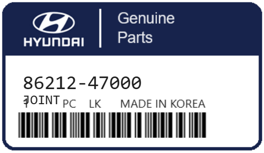 HYUNDAI - 86212-47000 JOINT