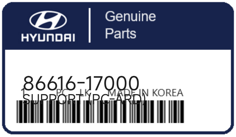 HYUNDAI - 86616-17000 SUPPORT (pc-ard)