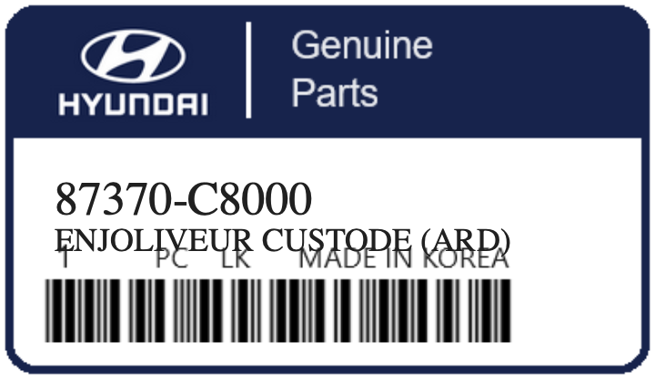 HYUNDAI - 87370-C8000 ENJOLIVEUR CUSTODE (ard)