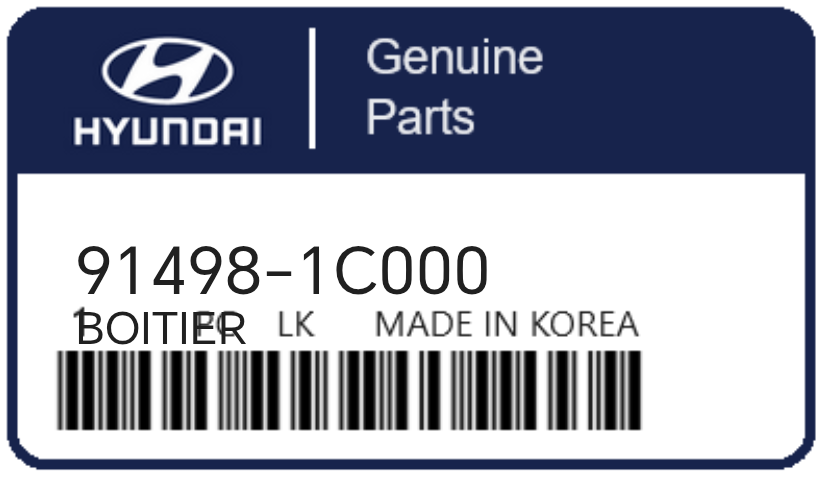 HYUNDAI - 91498-1C000 BOITIER