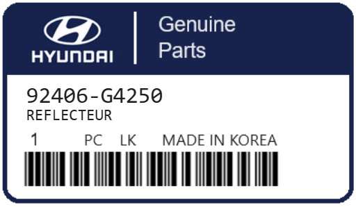 HYUNDAI - 92406-G4250 REFLECTEUR