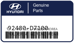 HYUNDAI - 92480-D7100 HOLDER & WIRING-REAR