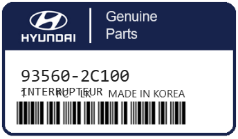 HYUNDAI - 93560-2C100 INTERRUPTEUR