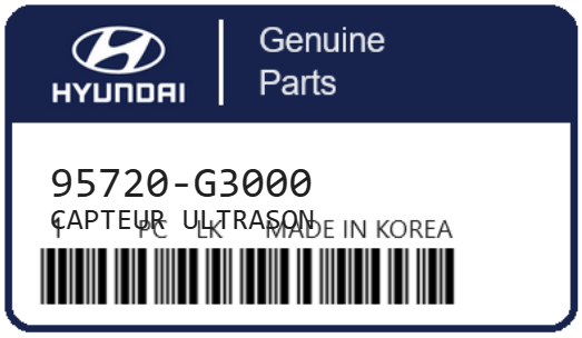 HYUNDAI - 95720-G3000 CAPTEUR ULTRASON