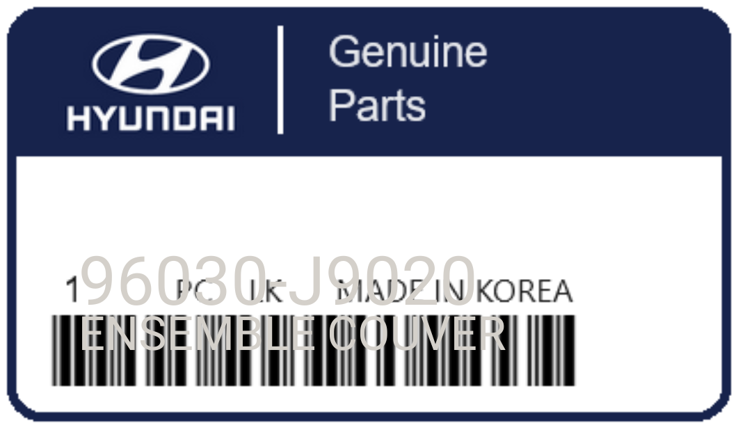 HYUNDAI - 96030-J9020 ENSEMBLE COUVER