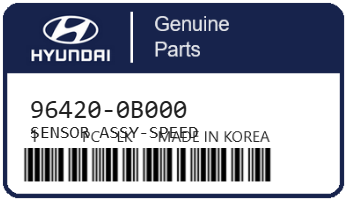 HYUNDAI - 96420-0B000 SENSOR ASSY-SPEED