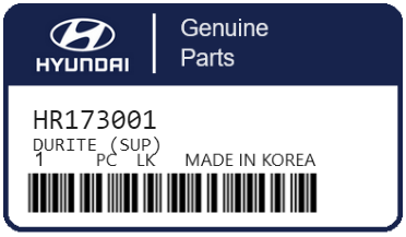 HYUNDAI - HR173001 DURITE (sup)