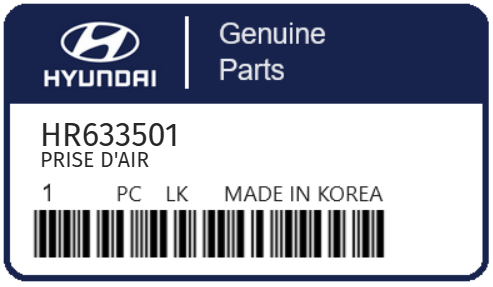 HYUNDAI - HR633501 PRISE D'AIR