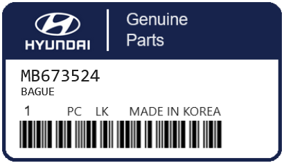 HYUNDAI - MB673524 BAGUE