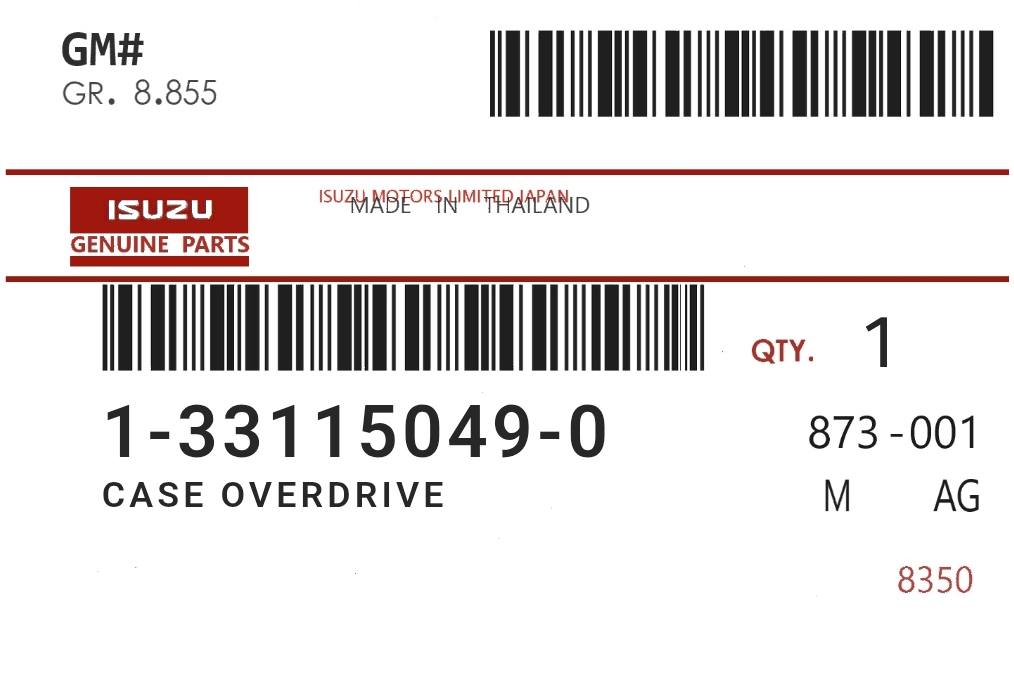 ISUZU - 13311-50490 CASE OVERDRIVE