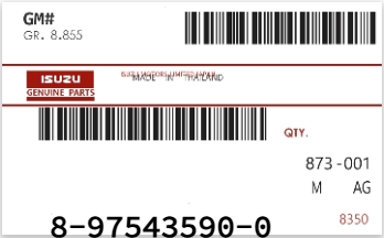 ISUZU - 89754-35900 DISC CLUTCH
