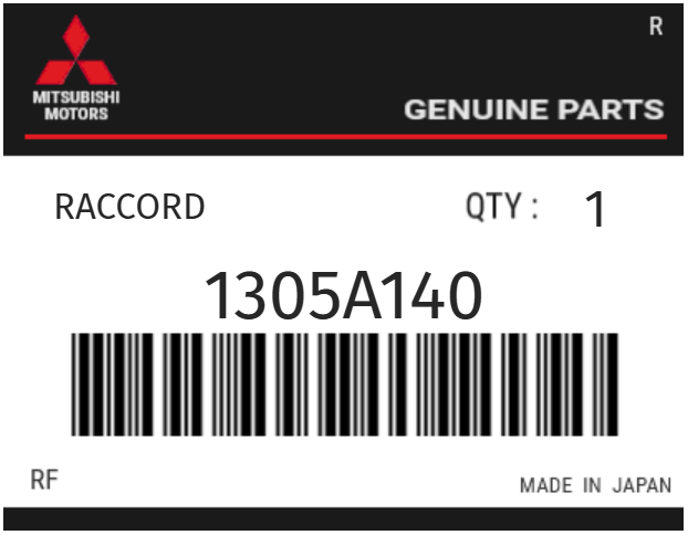 MITSUBISHI - 1305A140 RACCORD