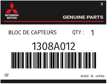MITSUBISHI - 1308A012 BLOC DE CAPTEURS