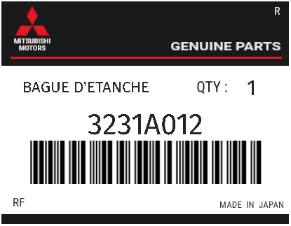 MITSUBISHI - 3231A012 BAGUE D'ETANCHE
