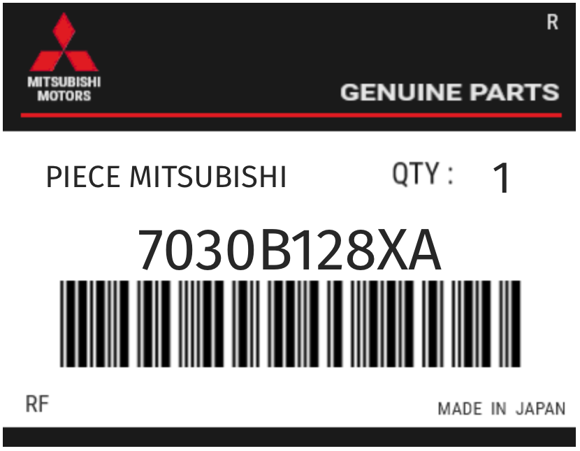 MITSUBISHI - 7030B128XA PIECE MITSUBISHI