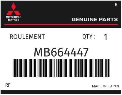 MITSUBISHI - MB664447 ROULEMENT