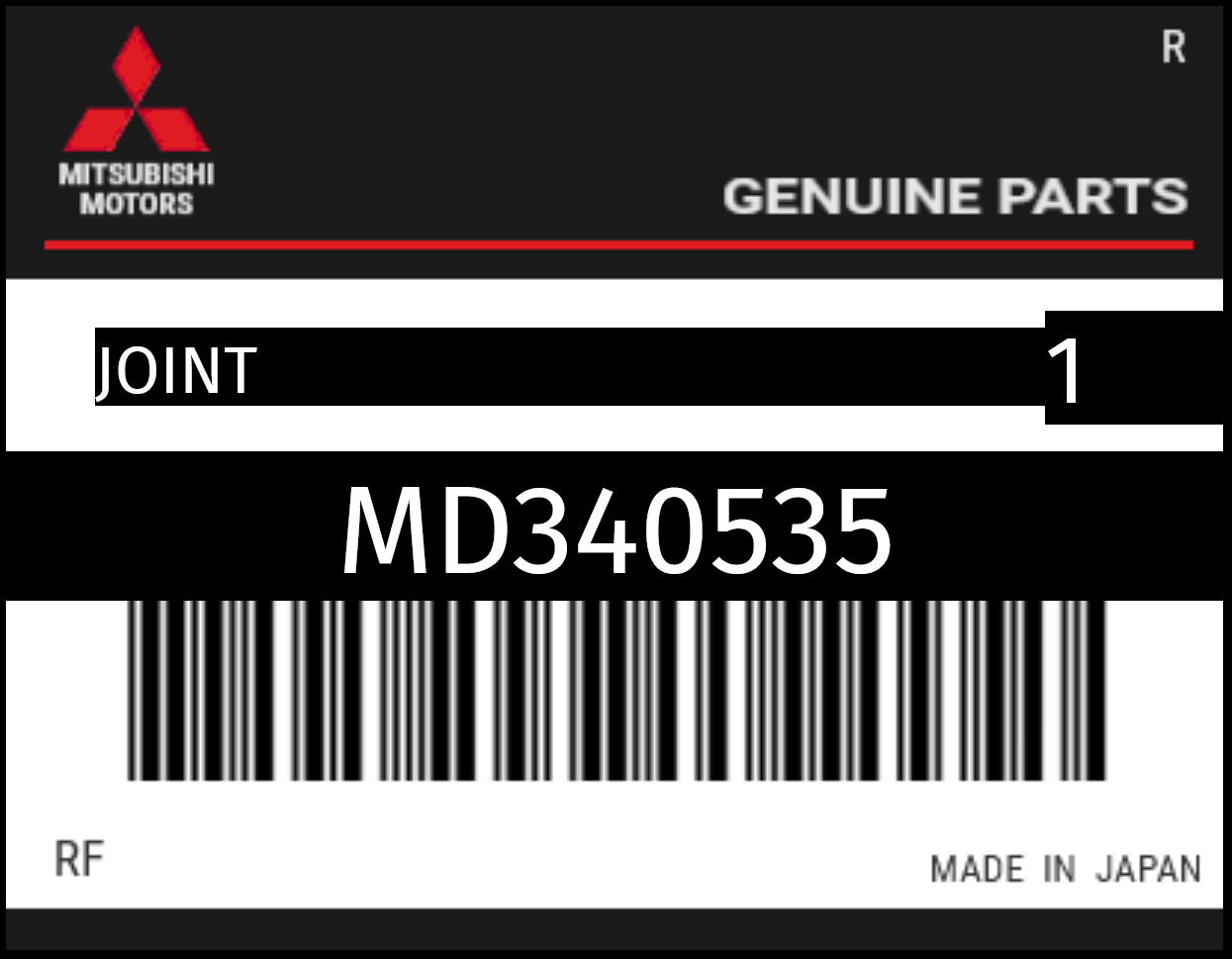 MITSUBISHI - MD340535 JOINT