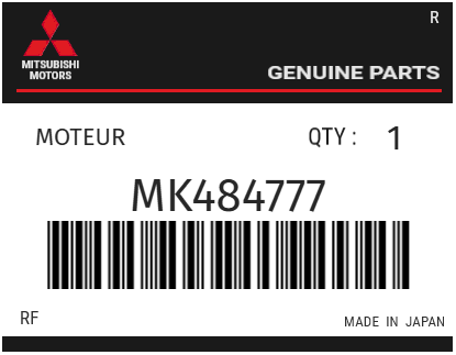 MITSUBISHI - MK484777 MOTEUR