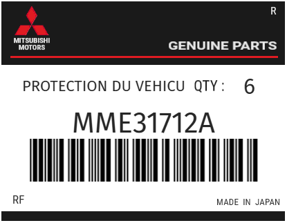MITSUBISHI - MME31712A PROTECTION DU VEHICU