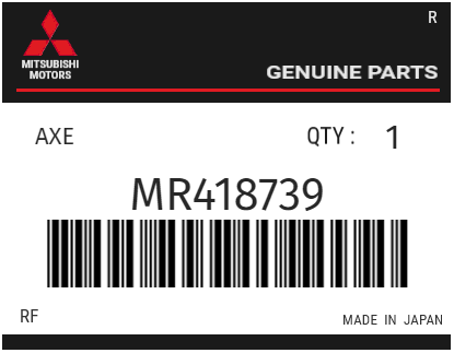 MITSUBISHI - MR418739 AXE