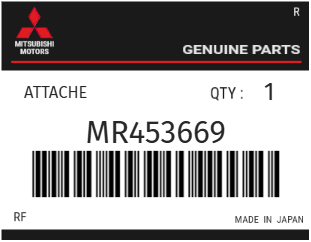 MITSUBISHI - MR453669 ATTACHE