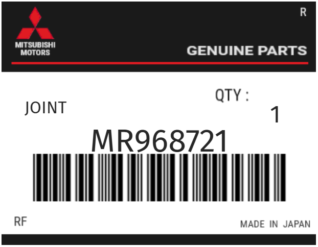 MITSUBISHI - MR968721 JOINT