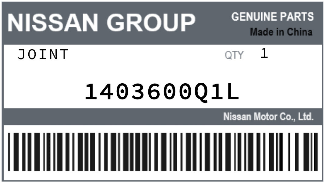 NISSAN - 1403600Q1L Joint