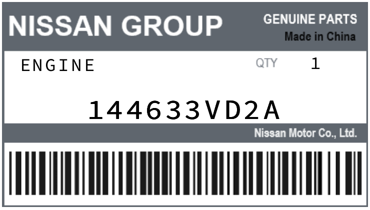 NISSAN - 144633VD2A ENGINE