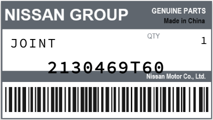 NISSAN - 2130469T60 JOINT